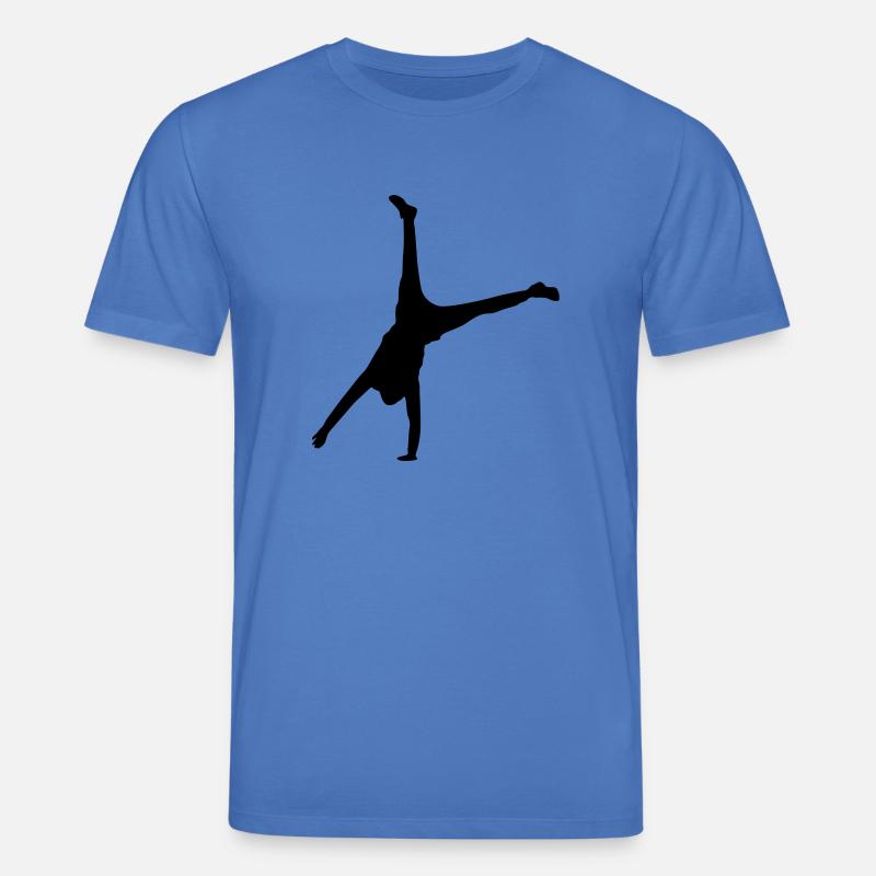 handstand move - Stanley/Stella Unisex Bio-T-Shirt CREATOR  - Achtsames Blau