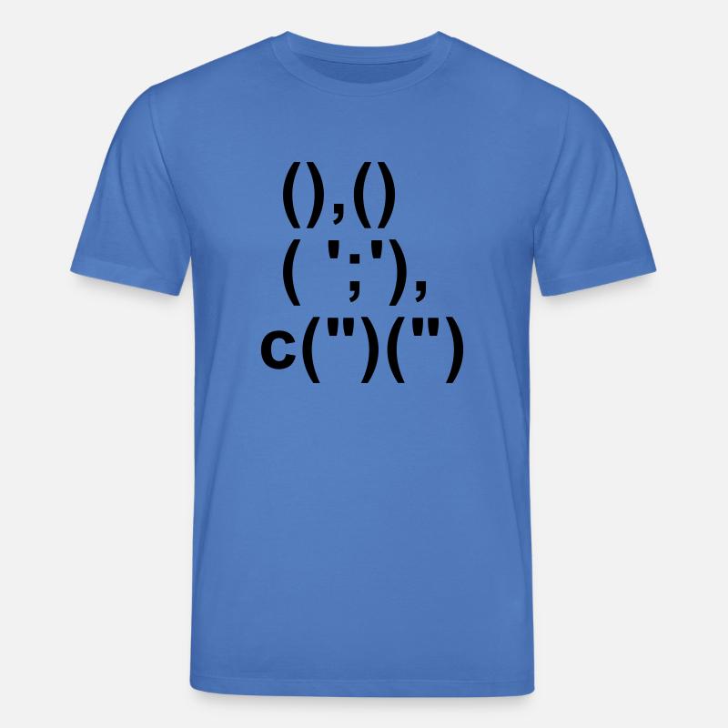 Hase - Stanley/Stella Unisex Bio-T-Shirt CREATOR - Achtsames Blau