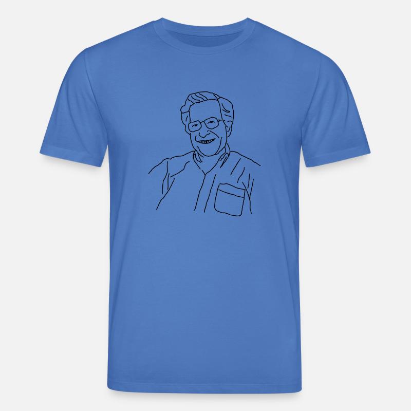 Noam Chomsky - T-shirt bio CREATOR Stanley/Stella Unisexe - bleu attentif