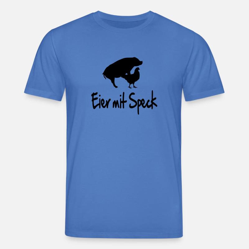 eier_mit_speck - Stanley/Stella CREATOR Unisex Organic T-Shirt - mindful blue