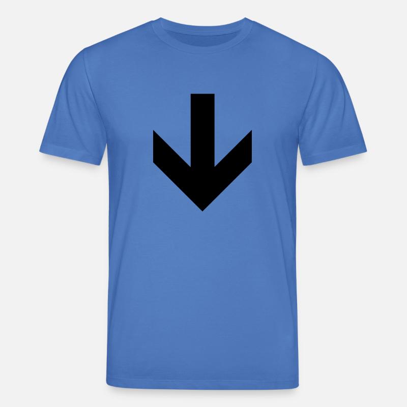 Dies Way Down Pfeil - Stanley/Stella Unisex Bio-T-Shirt CREATOR - Achtsames Blau
