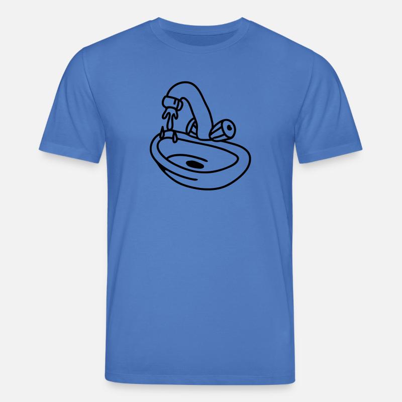 Wasserhahn - line - Stanley/Stella Unisex Bio-T-Shirt CREATOR  - Achtsames Blau
