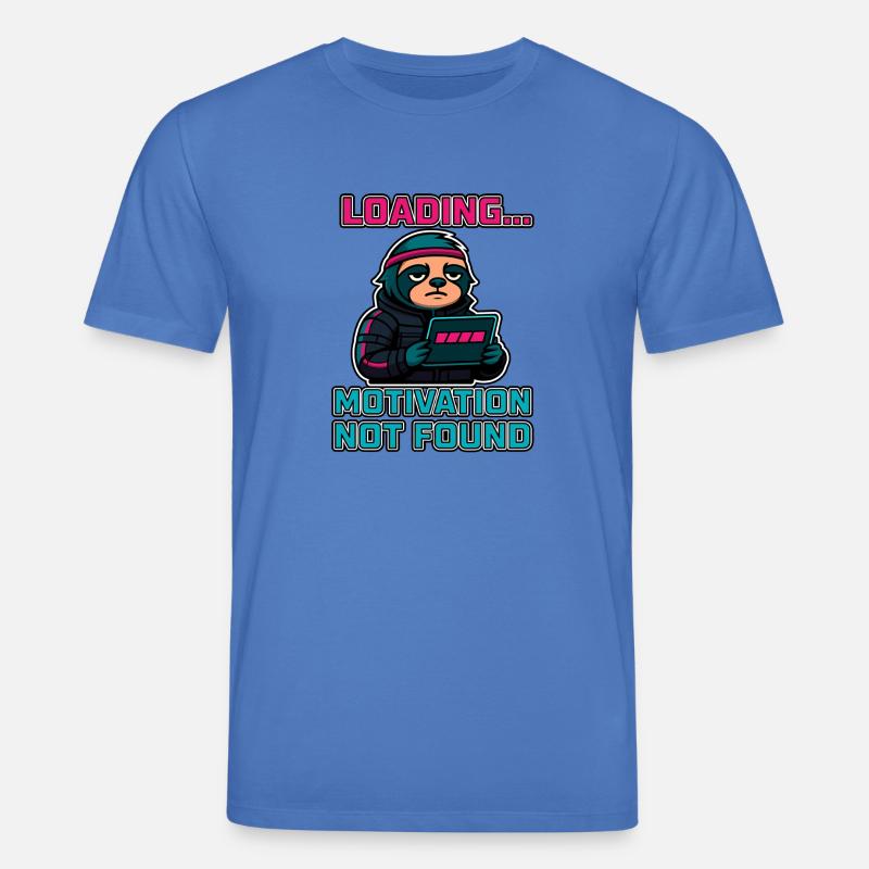 Loading... Motivation Not Found - Stanley/Stella Unisex Bio-T-Shirt CREATOR  - Achtsames Blau