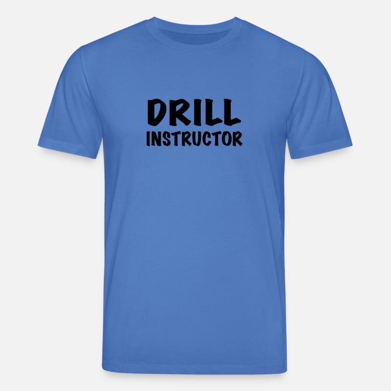 Drill Instructor - Stanley/Stella CREATOR Unisex Organic T-Shirt - mindful blue