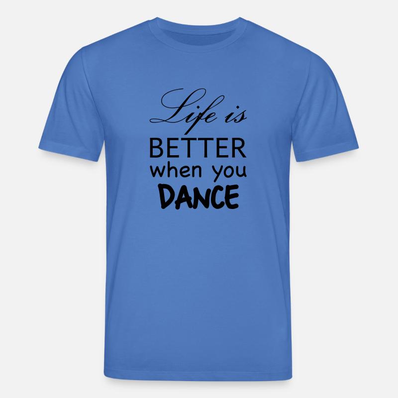 life better dance - Stanley/Stella Unisex Bio-T-Shirt CREATOR  - Achtsames Blau