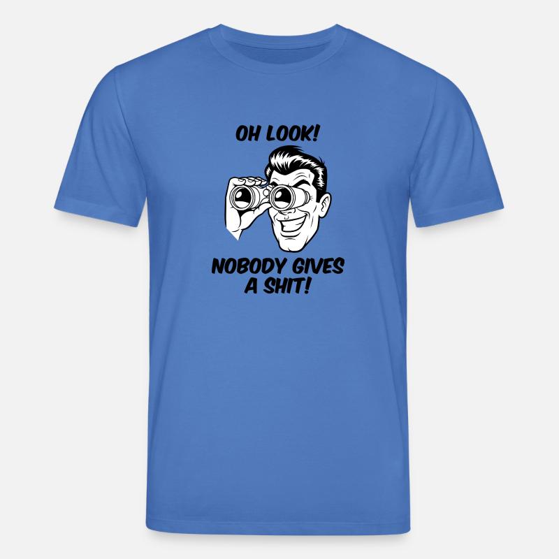 Niemand kümmert sich darum - Stanley/Stella Unisex Bio-T-Shirt CREATOR  - Achtsames Blau
