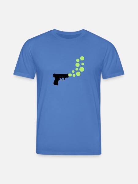 bubble gun - T-shirt bio CREATOR Stanley/Stella Unisexe - bleu attentif