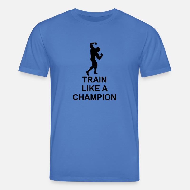 Train like a Champion - T-shirt bio CREATOR Stanley/Stella Unisexe - bleu attentif