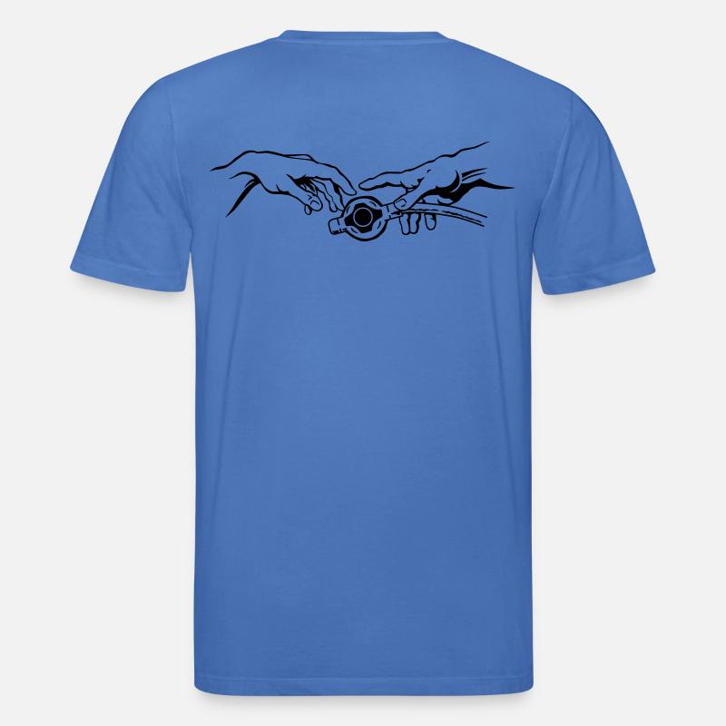 Tauchgott-2 - Stanley/Stella Unisex Bio-T-Shirt CREATOR  - Achtsames Blau