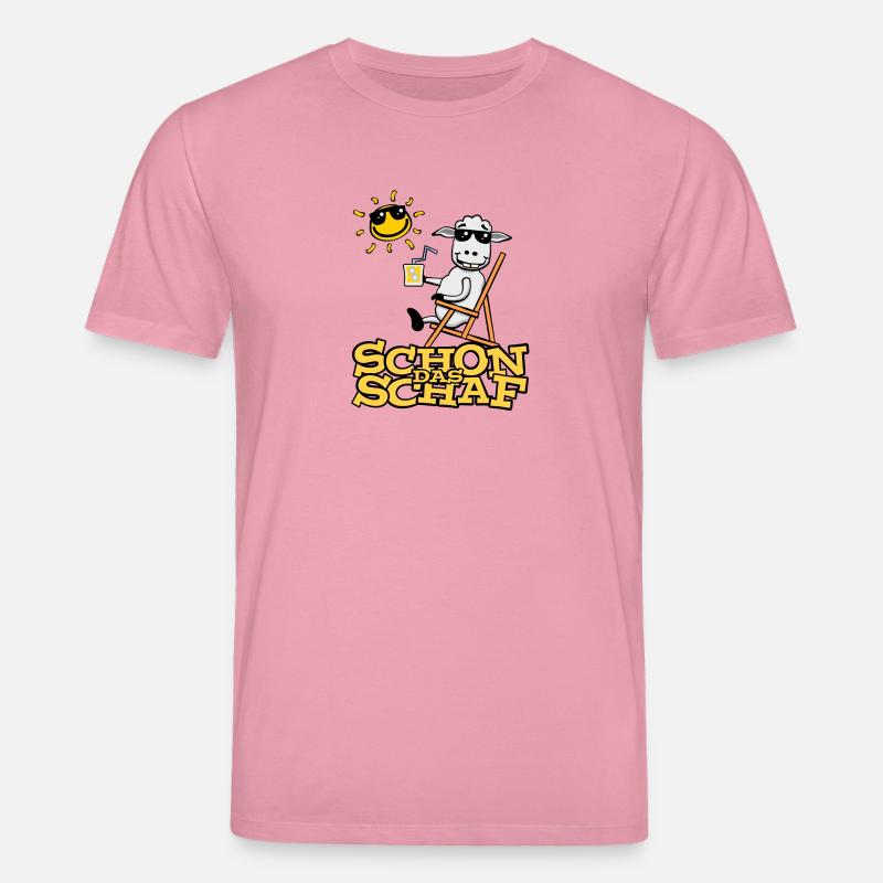 Lustiges Schaf (mit Text) - Stanley/Stella Unisex Bio-T-Shirt CREATOR  - Lila Traum