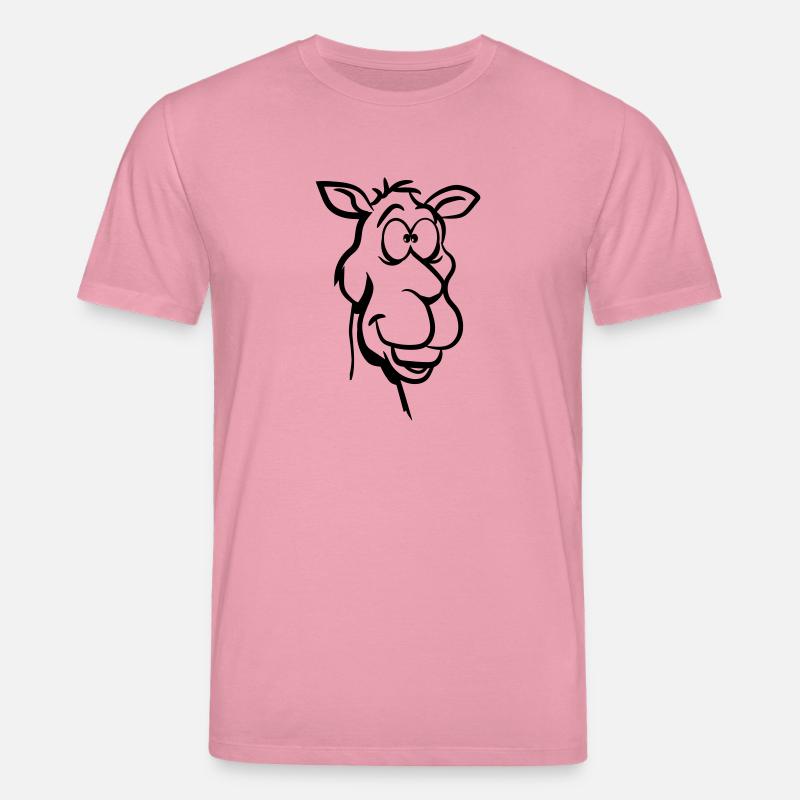 Kamel witzig tier lustig - Stanley/Stella Unisex Bio-T-Shirt CREATOR  - Lila Traum