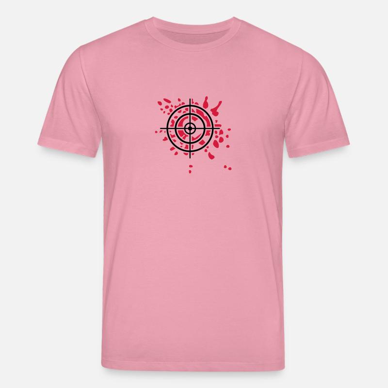 Fadenkreuz Treffer - Stanley/Stella Unisex Bio-T-Shirt CREATOR - Lila Traum