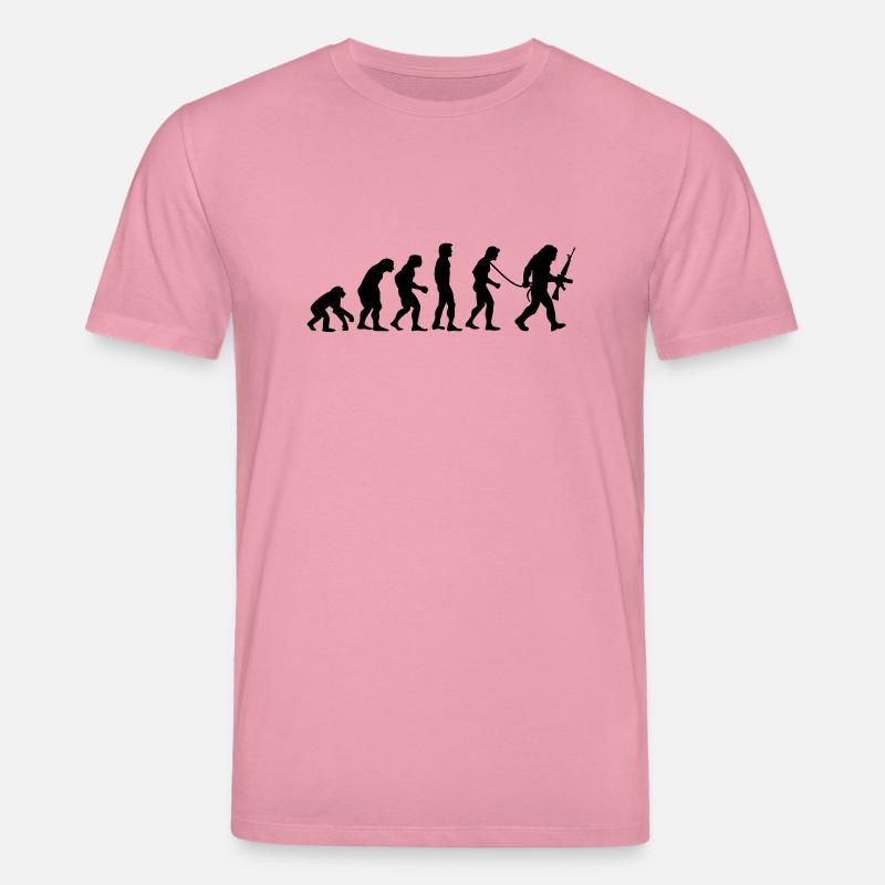Affen_ (R) evolution - Stanley/Stella CREATOR Unisex Organic T-Shirt - lilac dream