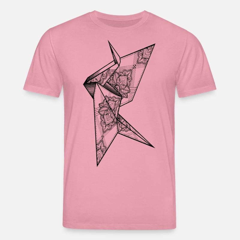 Wahnsinniger Kranich - Stanley/Stella Unisex Bio-T-Shirt CREATOR  - Lila Traum