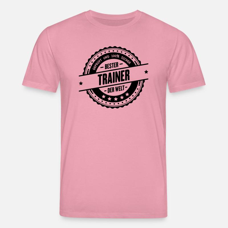 Bester Trainer - Stanley/Stella Unisex Bio-T-Shirt CREATOR  - Lila Traum
