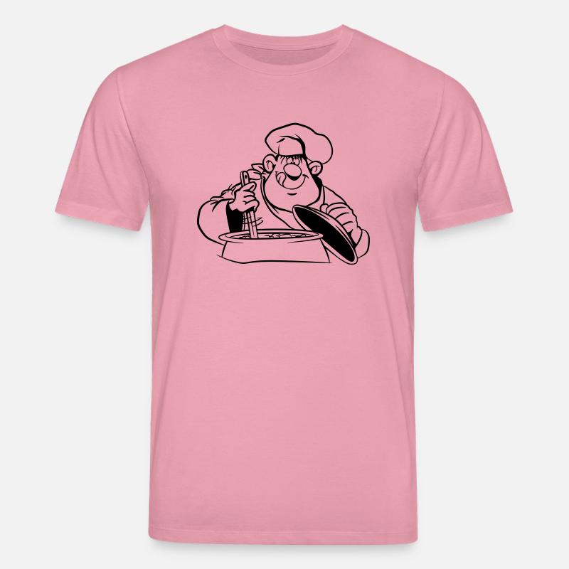 kochen koch comic witzig - Stanley/Stella Unisex Bio-T-Shirt CREATOR  - Lila Traum