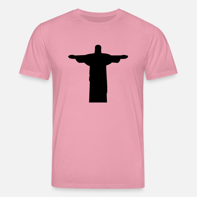 jesus_statue - Stanley/Stella Unisex Bio-T-Shirt CREATOR  - Lila Traum
