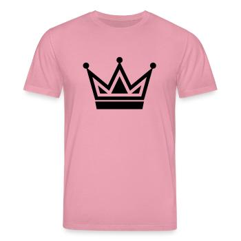 crown de - Stanley/Stella Unisex Bio-T-Shirt CREATOR  - Lila Traum - Vorne - Alina (178cm) & Michal (187cm)