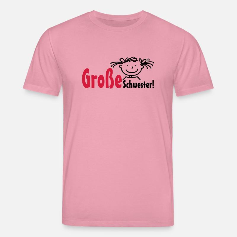 Große Schwester - Stanley/Stella Unisex Bio-T-Shirt CREATOR  - Lila Traum