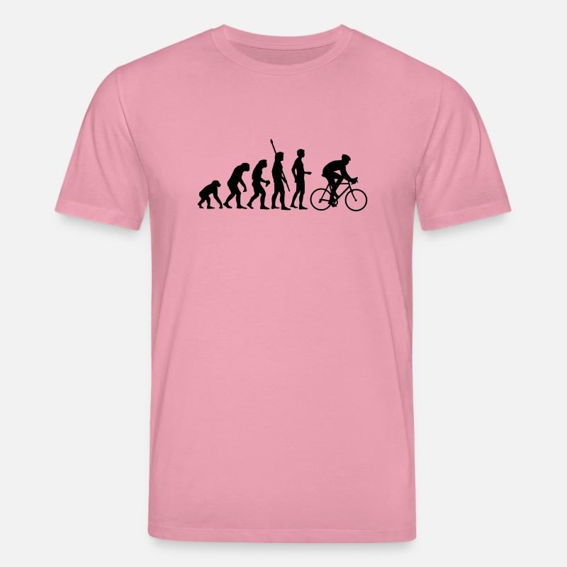 evolution_radfahrer - Stanley/Stella Unisex Bio-T-Shirt CREATOR  - Lila Traum