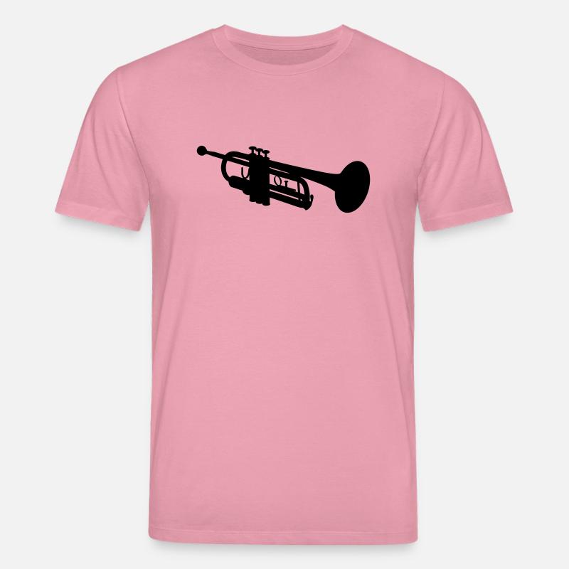 Trompete Silhouette - Stanley/Stella Unisex Bio-T-Shirt CREATOR  - Lila Traum