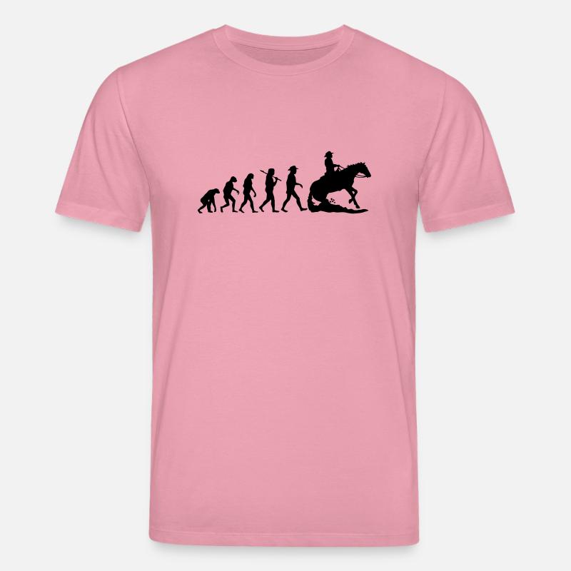 Evolution Mens Western Riding - Stanley/Stella Unisex Bio-T-Shirt CREATOR  - Lila Traum