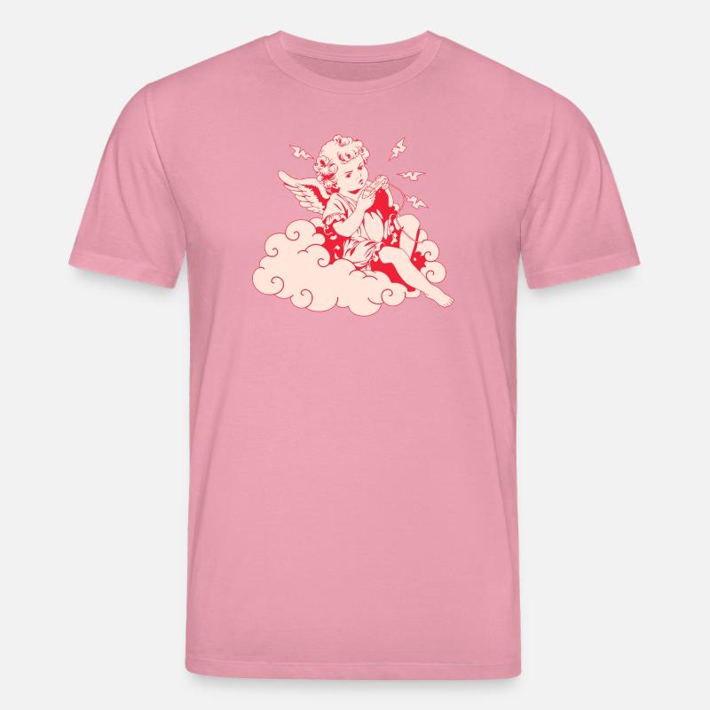 Wütender Gaming Cherub – Lag Blitze - Stanley/Stella Unisex Bio-T-Shirt CREATOR - Lila Traum