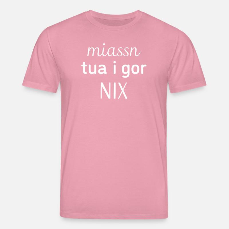 Dialekt - Spruch - Stanley/Stella Unisex Bio-T-Shirt CREATOR - Lila Traum