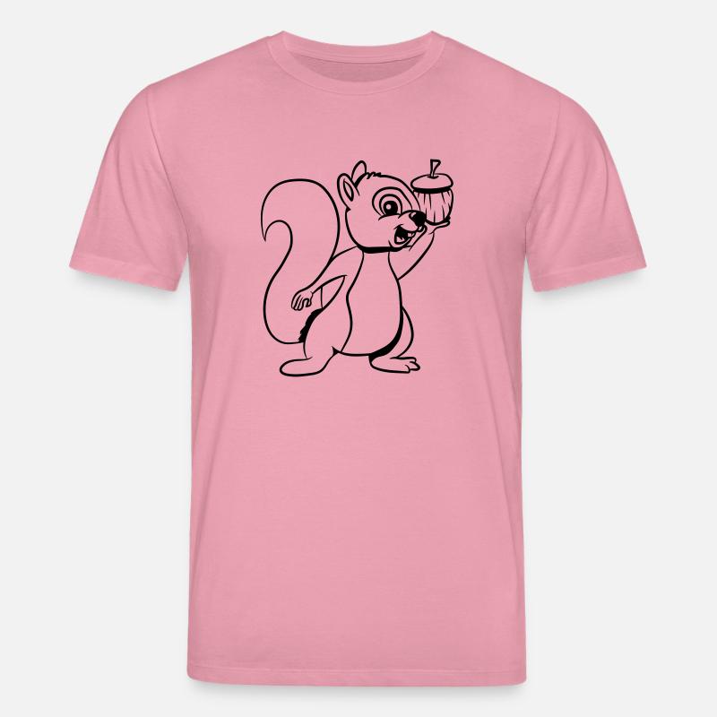 Eichhörmchen futter freude - Stanley/Stella Unisex Bio-T-Shirt CREATOR  - Lila Traum