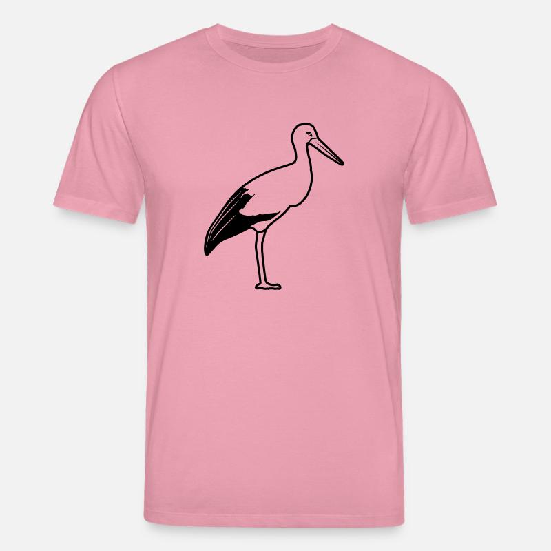stands de cigogne - T-shirt bio CREATOR Stanley/Stella Unisexe - lilas onirique