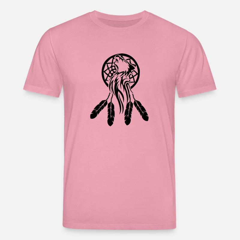 wolf_traumfaenger_001 - Stanley/Stella Unisex Bio-T-Shirt CREATOR - Lila Traum