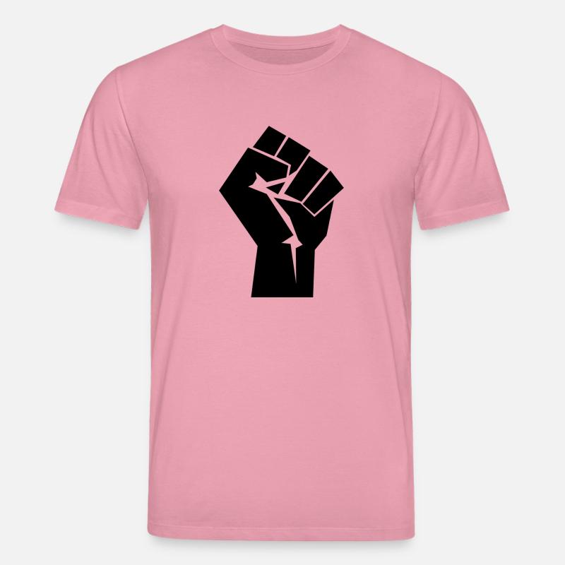 Kommunismus Faust - Stanley/Stella Unisex Bio-T-Shirt CREATOR  - Lila Traum
