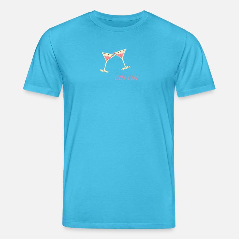 Cin cin - Stanley/Stella Unisex Bio-T-Shirt CREATOR  - Aquablau