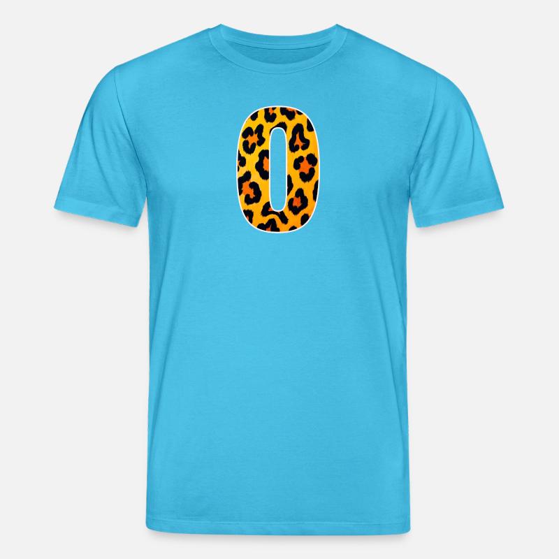 Leopard Zero Print - Stanley/Stella Unisex Bio-T-Shirt CREATOR  - Aquablau