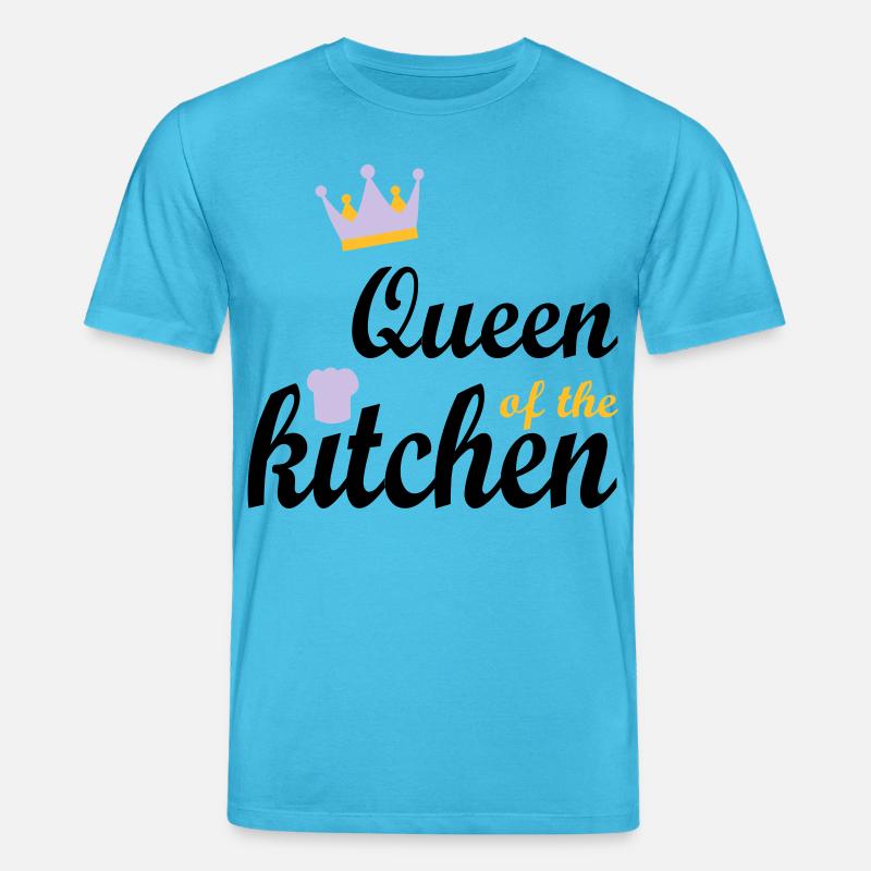 Kochen - Stanley/Stella Unisex Bio-T-Shirt CREATOR - Aquablau