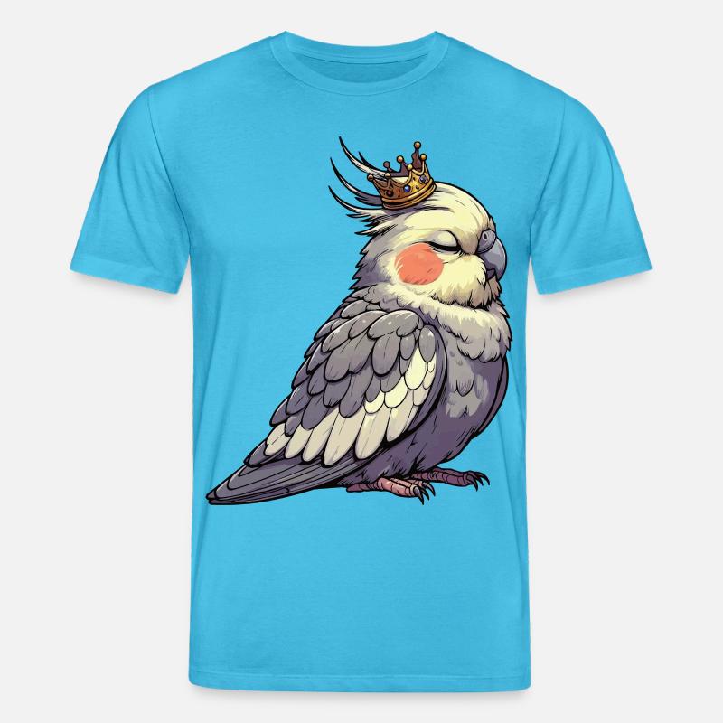 Calopsitte Calopsitte Calopsitte Oiseau calopsitte - T-shirt bio CREATOR Stanley/Stella Unisexe - bleu aqua