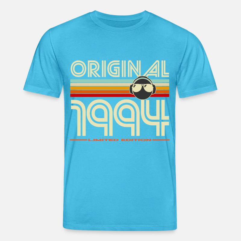 Originale Retro-Edition von 1994 - Stanley/Stella Unisex Bio-T-Shirt CREATOR - Aquablau