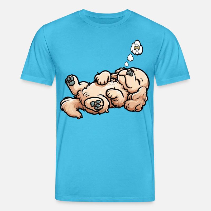 Cocker Spaniel Cockerhund Cocker Spaniel Besitzer - Stanley/Stella Unisex Bio-T-Shirt CREATOR  - Aquablau