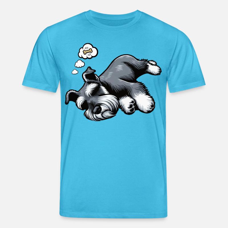 Schnauzer géant Schnauzer Propriétaire de Schnauzer - T-shirt bio CREATOR Stanley/Stella Unisexe - bleu aqua