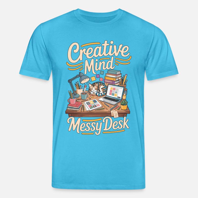 Graphic Designer Creative Mind Visual Designer - Stanley/Stella Unisex Bio-T-Shirt CREATOR - Aquablau