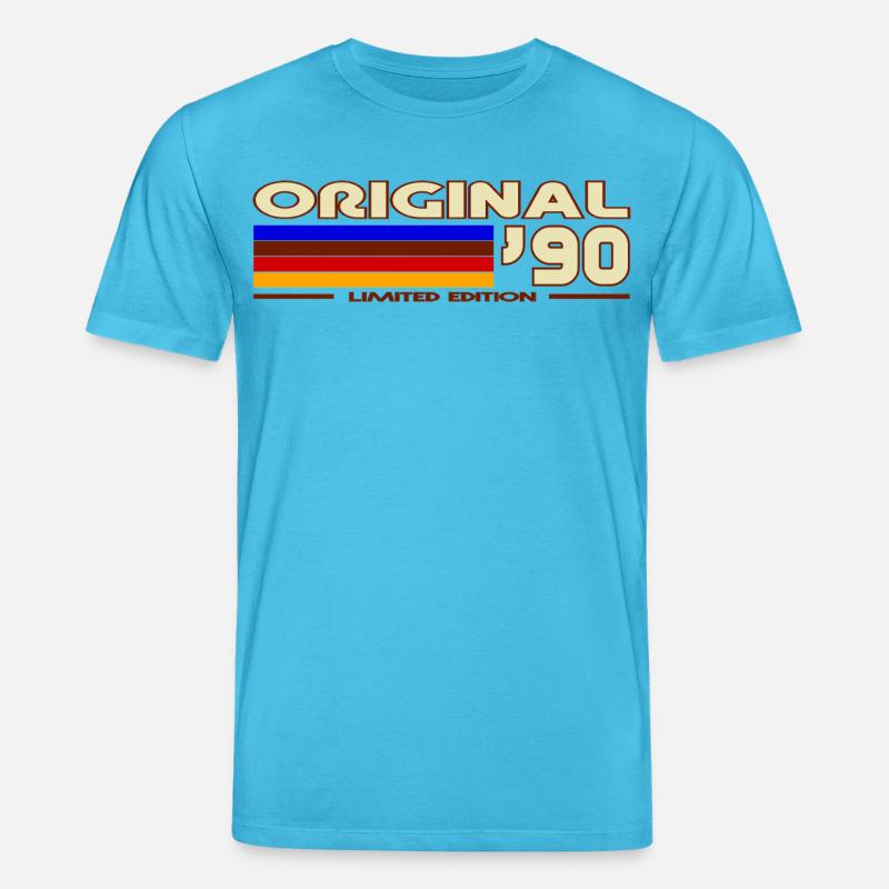 1990 - Stanley/Stella Unisex Bio-T-Shirt CREATOR - Aquablau