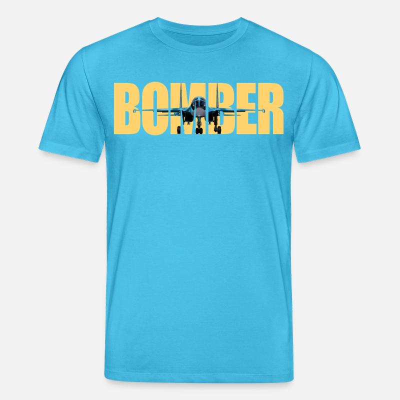 Bomber Su-34 - Stanley/Stella Unisex Bio-T-Shirt CREATOR  - Aquablau