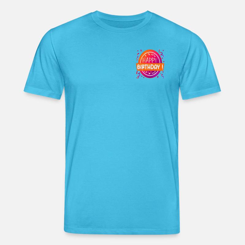 CONGRATULATIONS - Stanley/Stella CREATOR Unisex Organic T-Shirt - aqua blue