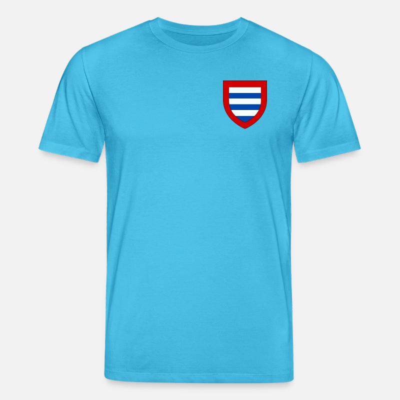 Wappen der Goële - Stanley/Stella Unisex Bio-T-Shirt CREATOR - Aquablau