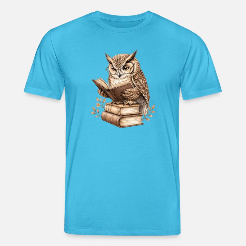Leseeule - Stanley/Stella Unisex Bio-T-Shirt CREATOR - Aquablau