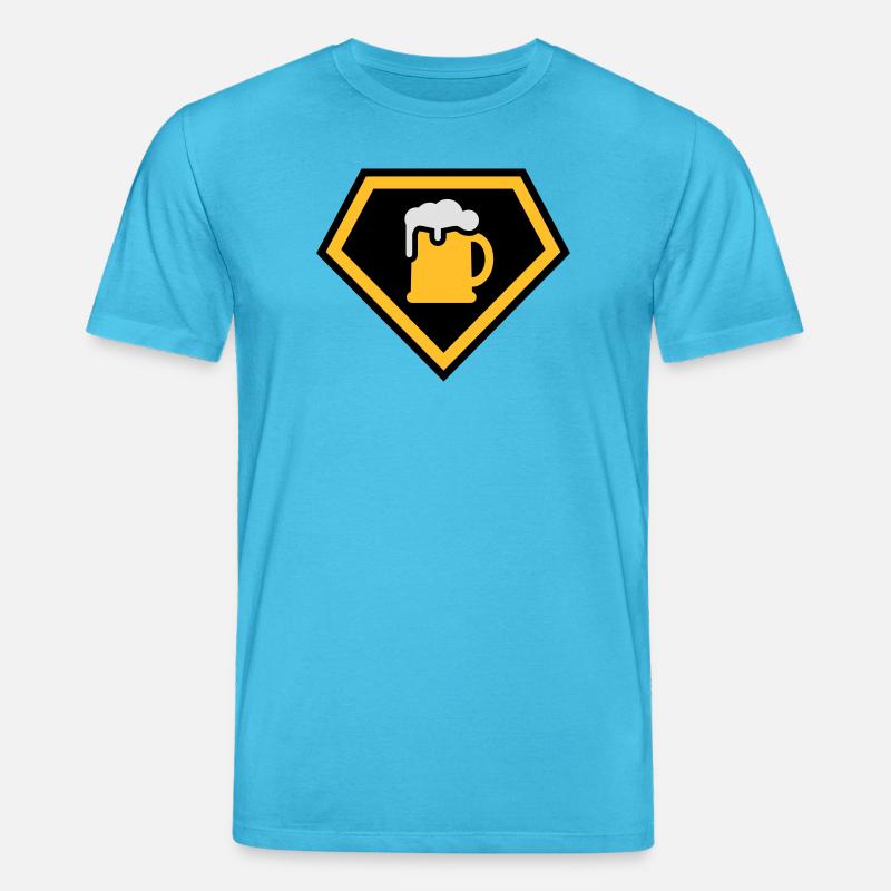 Super Drinking Team - Stanley/Stella Unisex Bio-T-Shirt CREATOR  - Aquablau