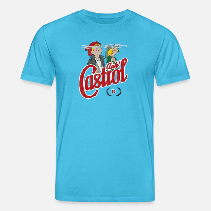 Aah Castrol R. - Stanley/Stella Unisex Bio-T-Shirt CREATOR  - Aquablau