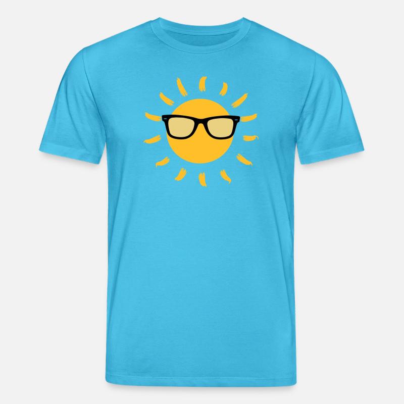 été / vacances / plage / soleil / mer - T-shirt bio CREATOR Stanley/Stella Unisexe - bleu aqua