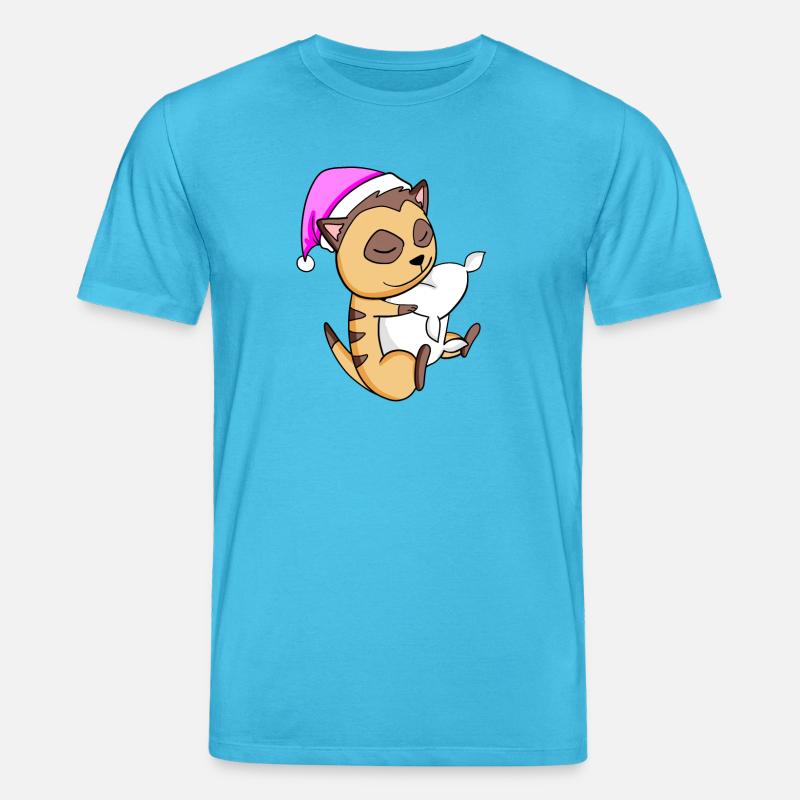 Erdmännchen - Stanley/Stella Unisex Bio-T-Shirt CREATOR  - Aquablau