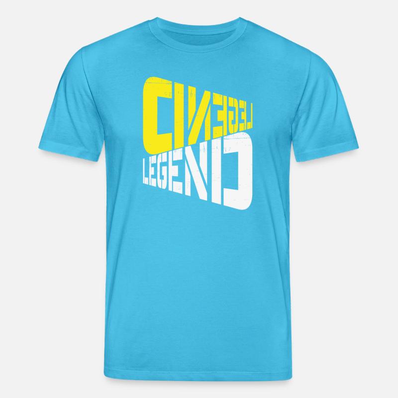 LEGENDE - Stanley/Stella Unisex Bio-T-Shirt CREATOR  - Aquablau